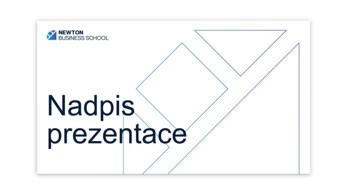 Šablona prezentace NEWTON Business School